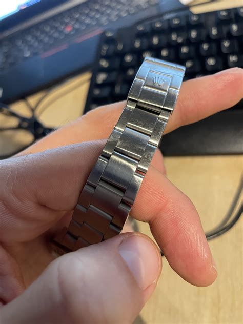 brushing rolex bracelet